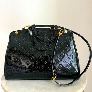 Black Louis Vuitton bag